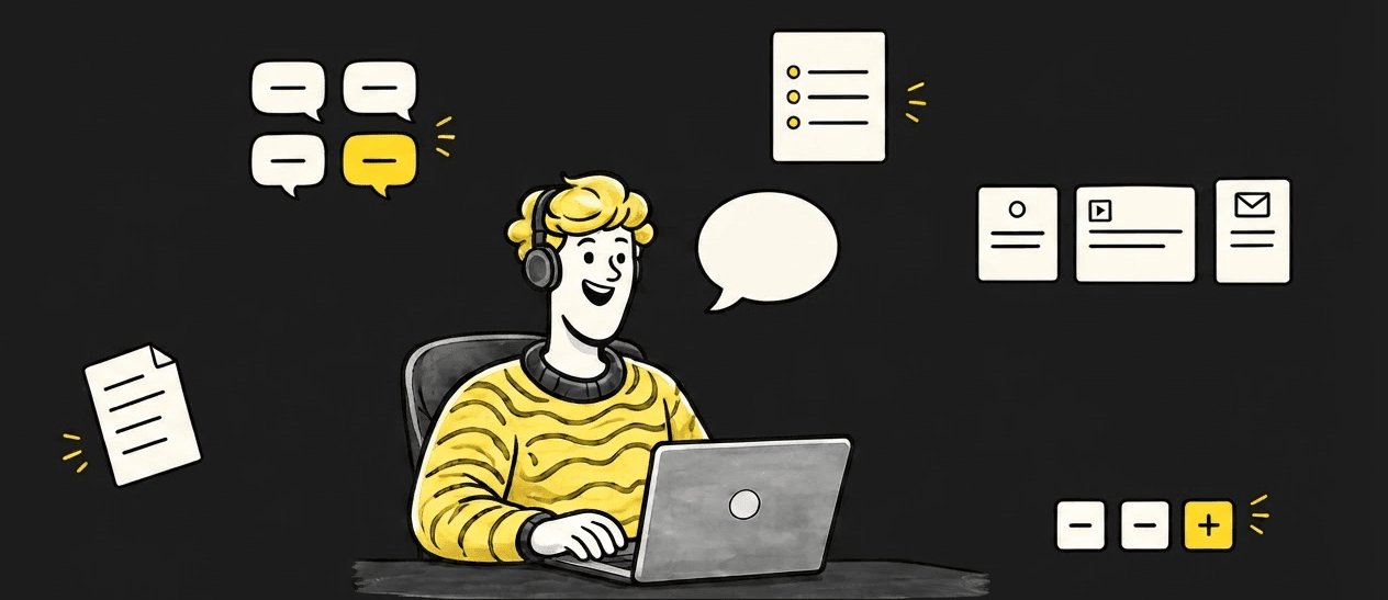 A writer working across multiple tones and content formats